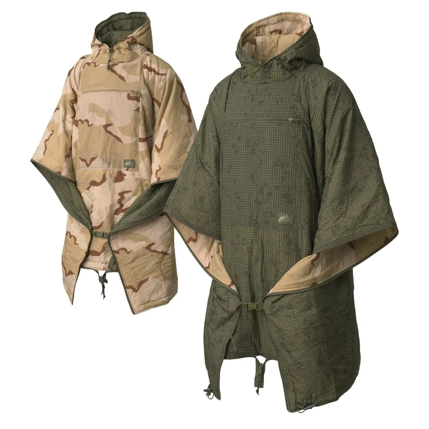 Reversible Swagman Roll Poncho