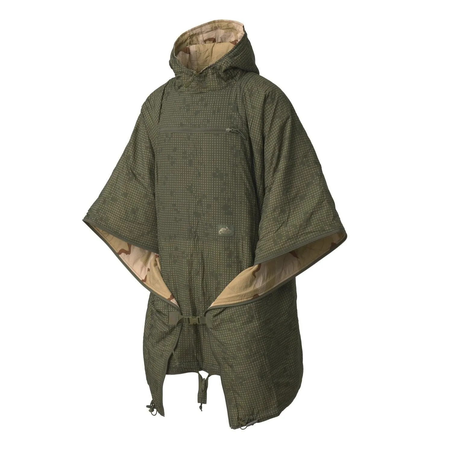 Reversible Swagman Roll Poncho