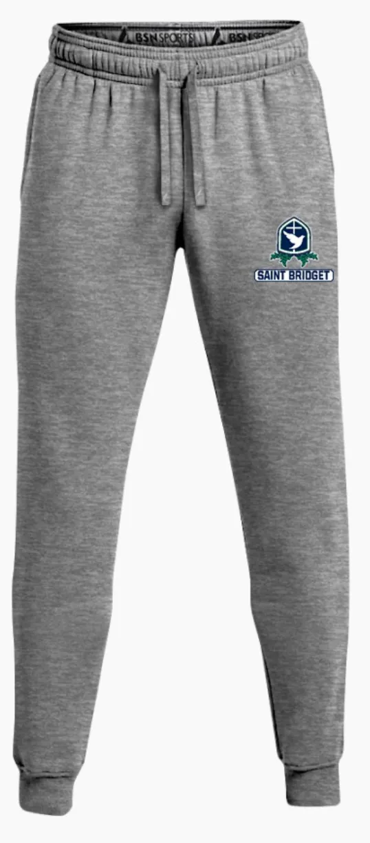 Saint Bridget Youth BSN SPORTS Youth Cotton Rich Fleece Joggers