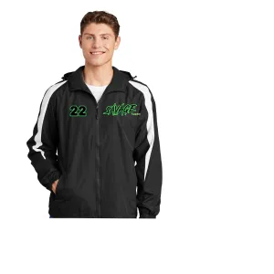 SAVAGE 12U EMBROIDERED HOODED FLEECE LINED JACKET