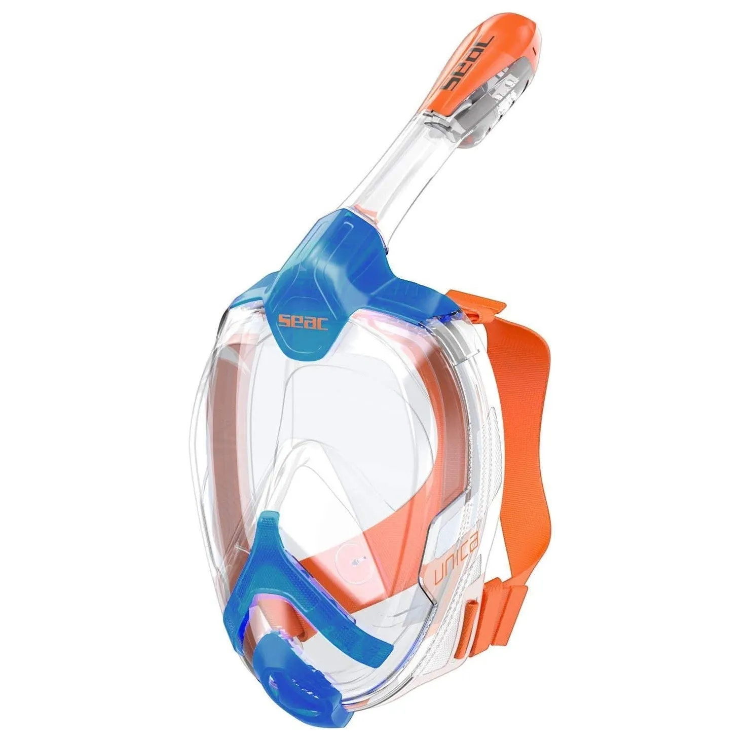 Seac Unica Full Face 180° GoPro Compatible Snorkel Mask