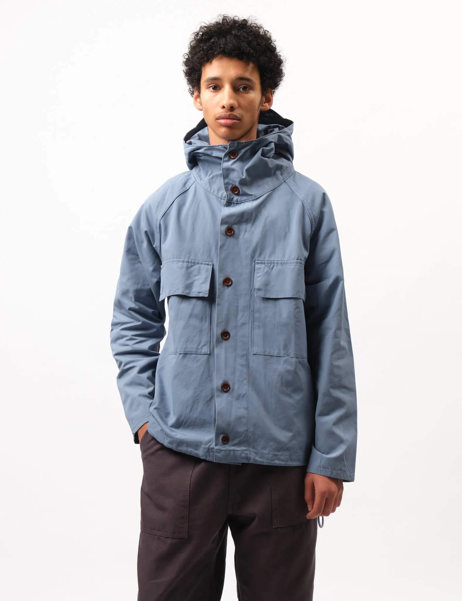 Service Works Allotment Parka - Harbour Blue