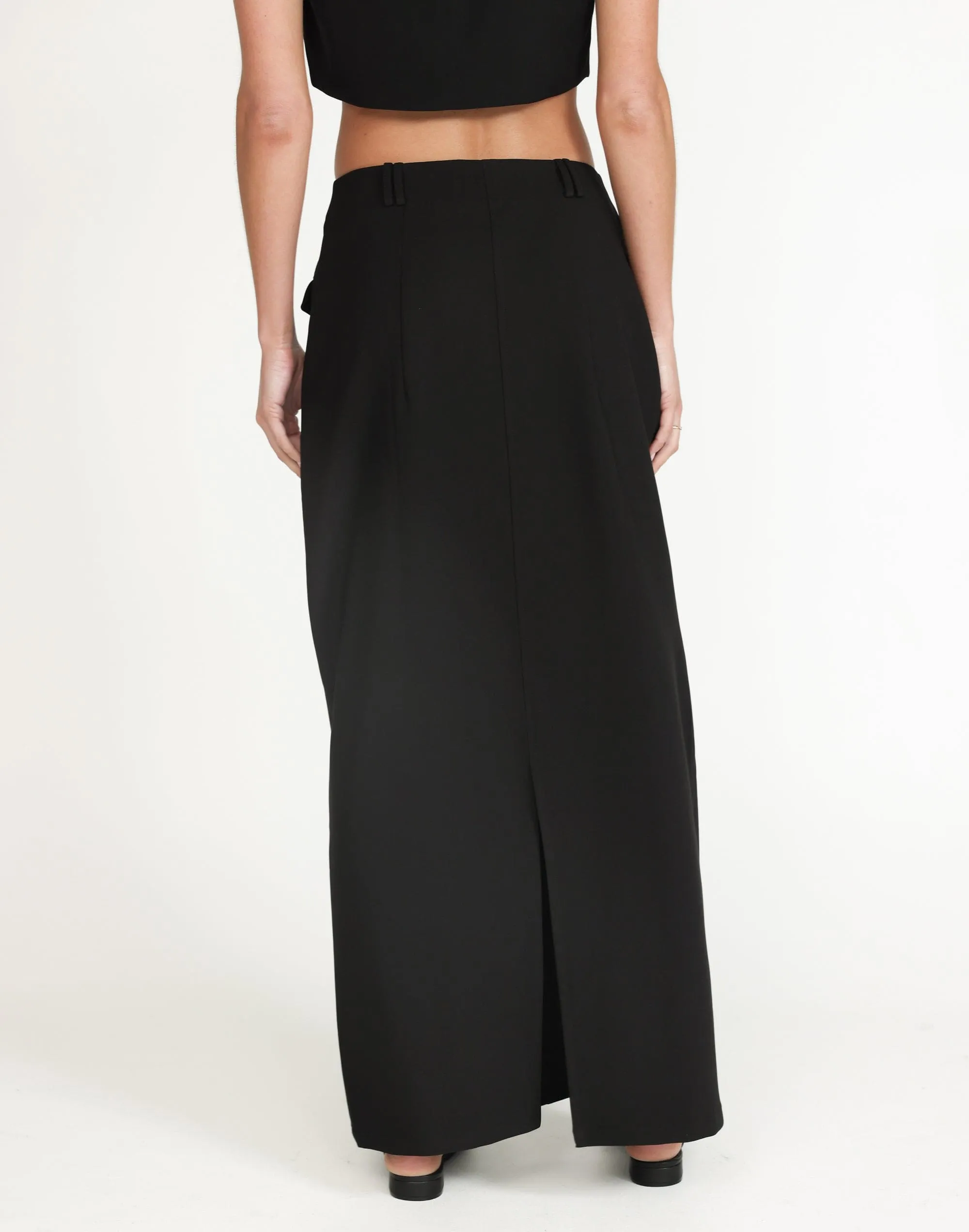 Sherin Maxi Skirt (Black)