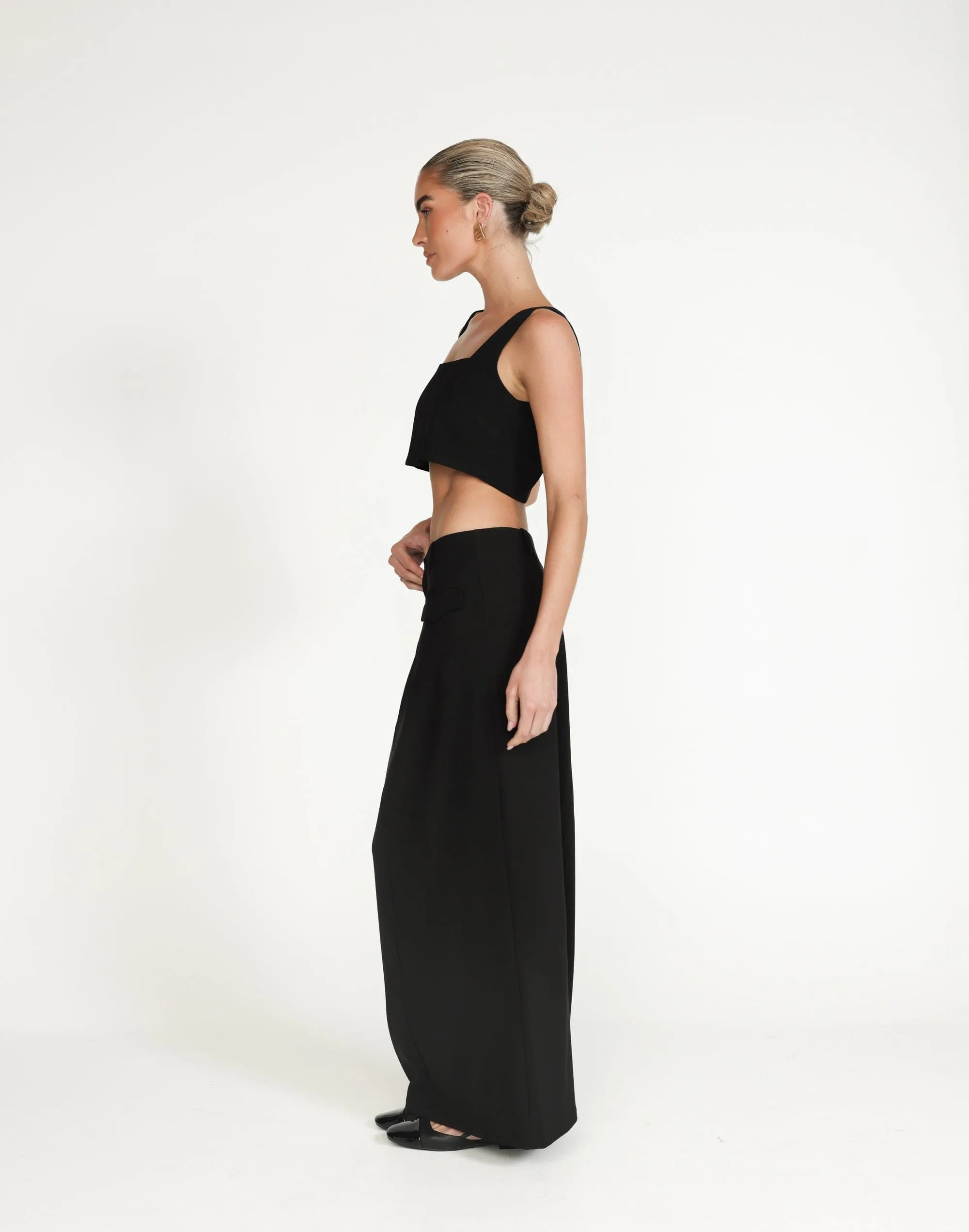 Sherin Maxi Skirt (Black)