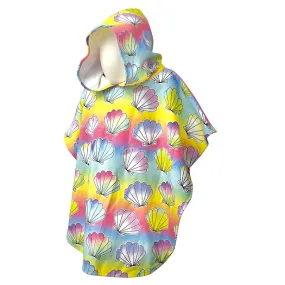 Slipstop Girls Poncho Oyster Multi STD