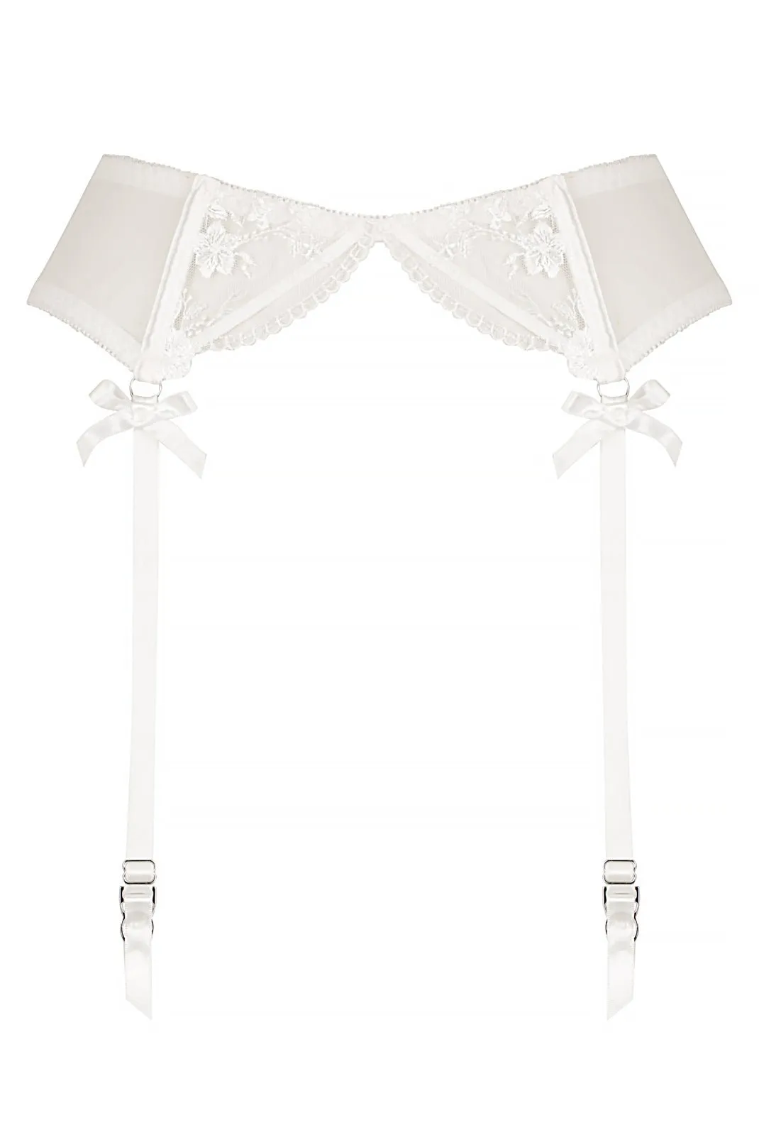 Sofia Garter Belt White