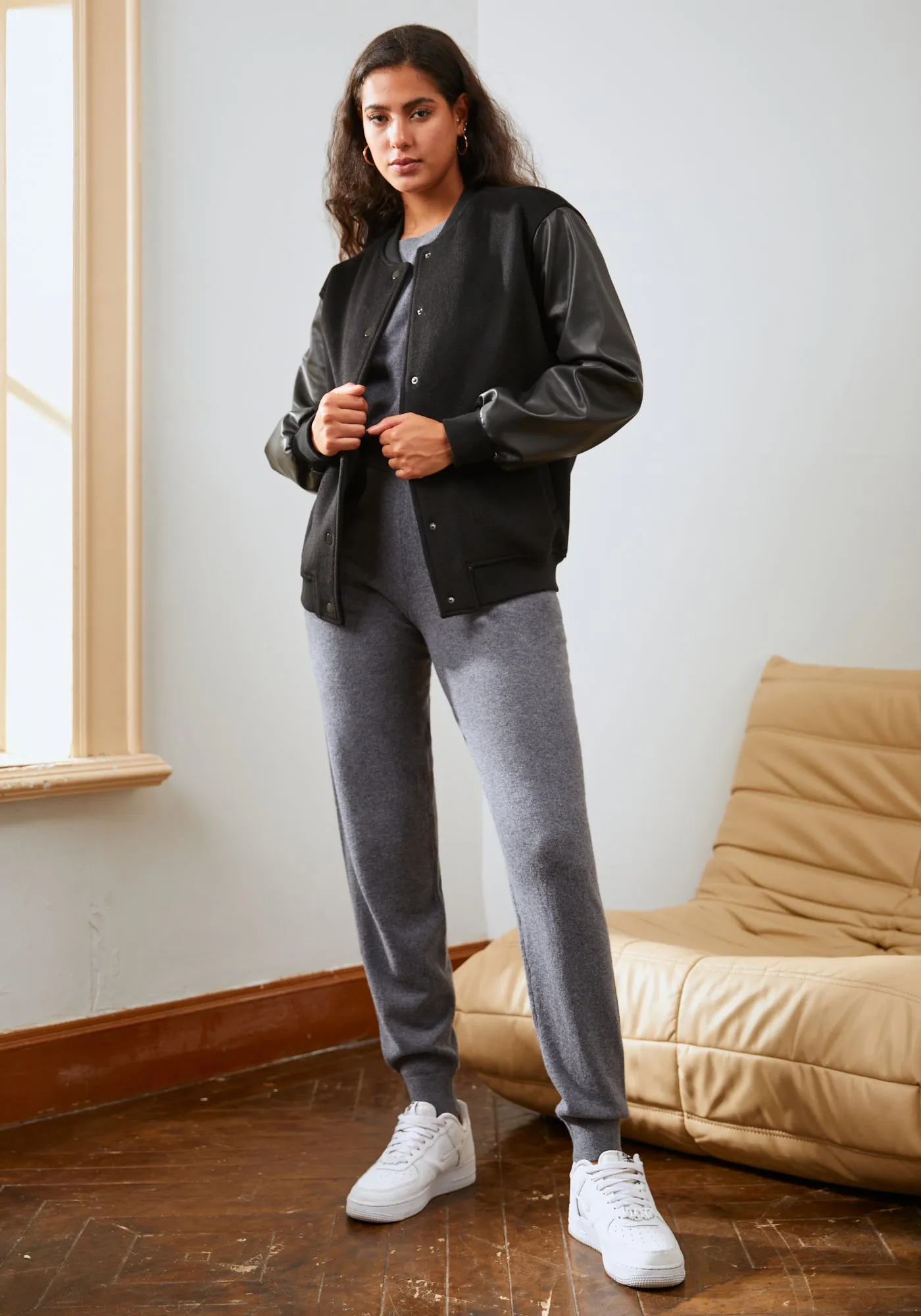 SoftBlend Cashmere Jogger (Charcoal)