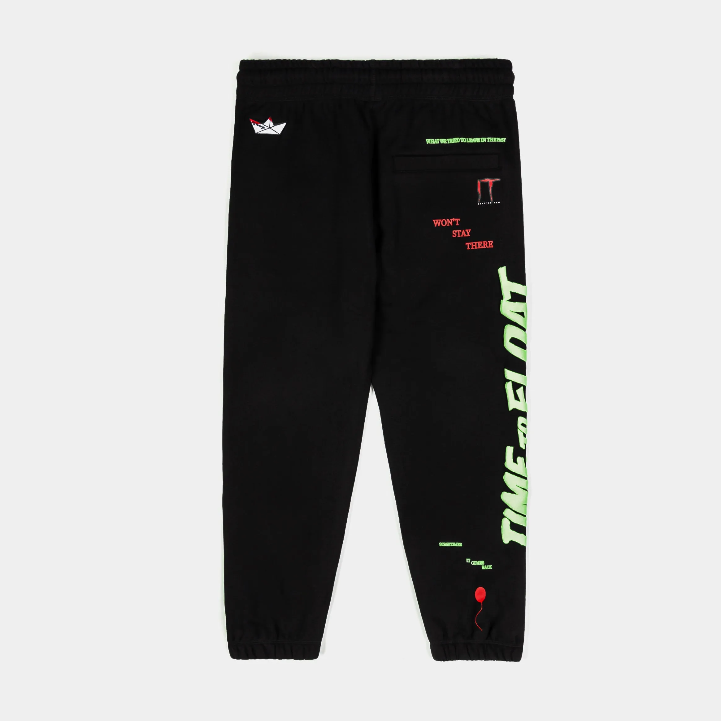 SP x IT Glow Joggers Mens Pants (Black/Red)