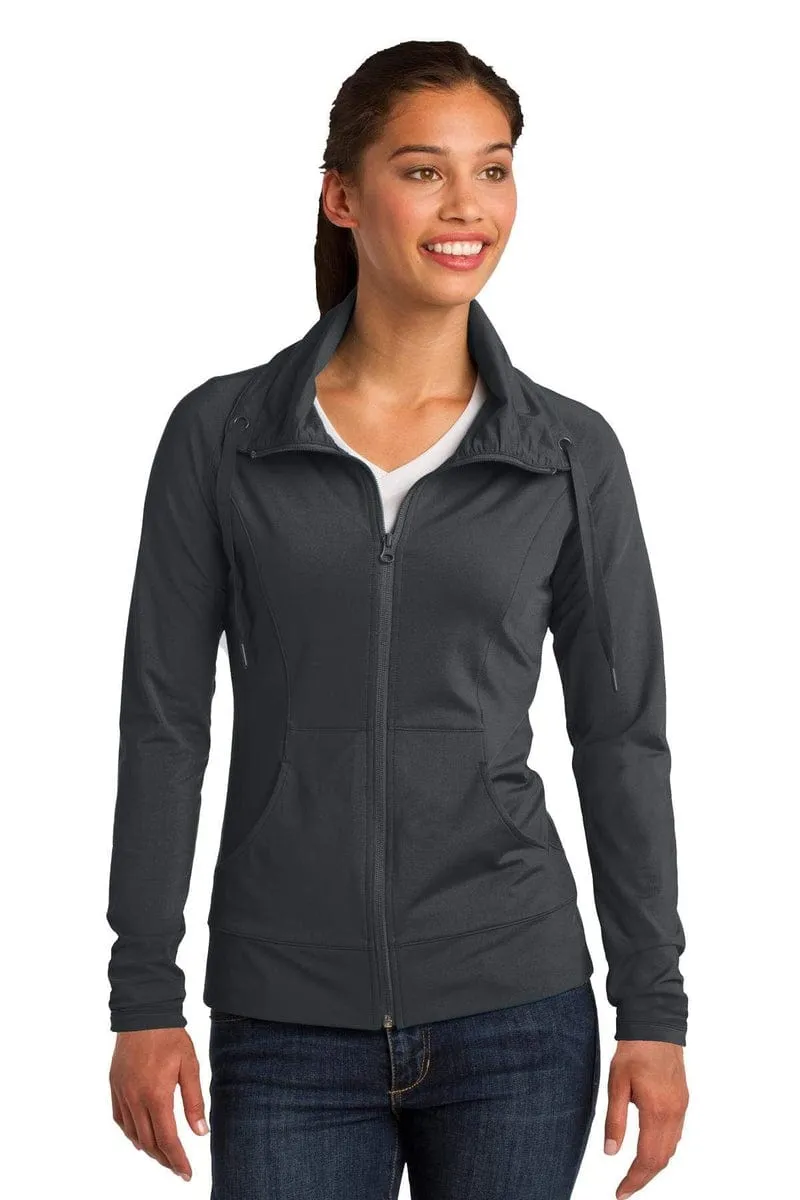 Sport-Tek LST852: Ladies Sport-Wick Stretch Full-Zip Jacket