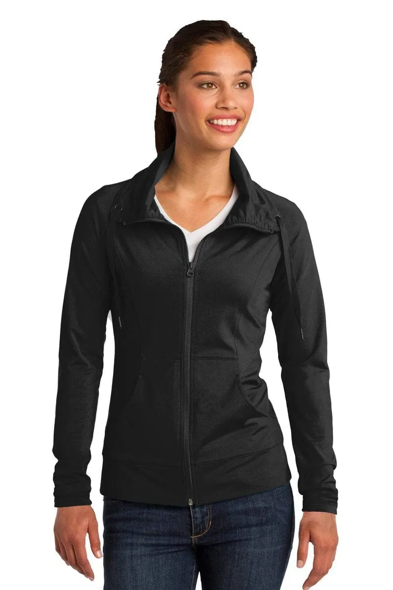 Sport-Tek LST852: Ladies Sport-Wick Stretch Full-Zip Jacket