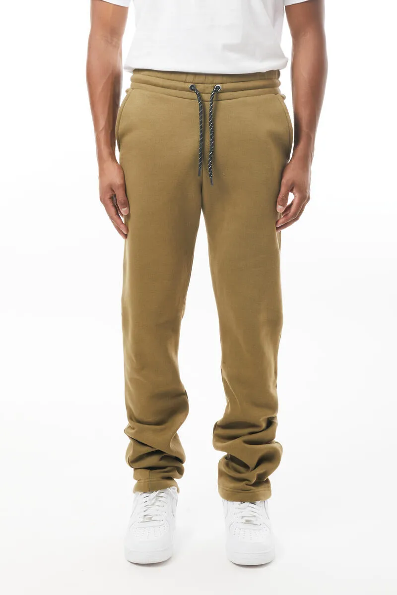 Stacked Fleece Joggers