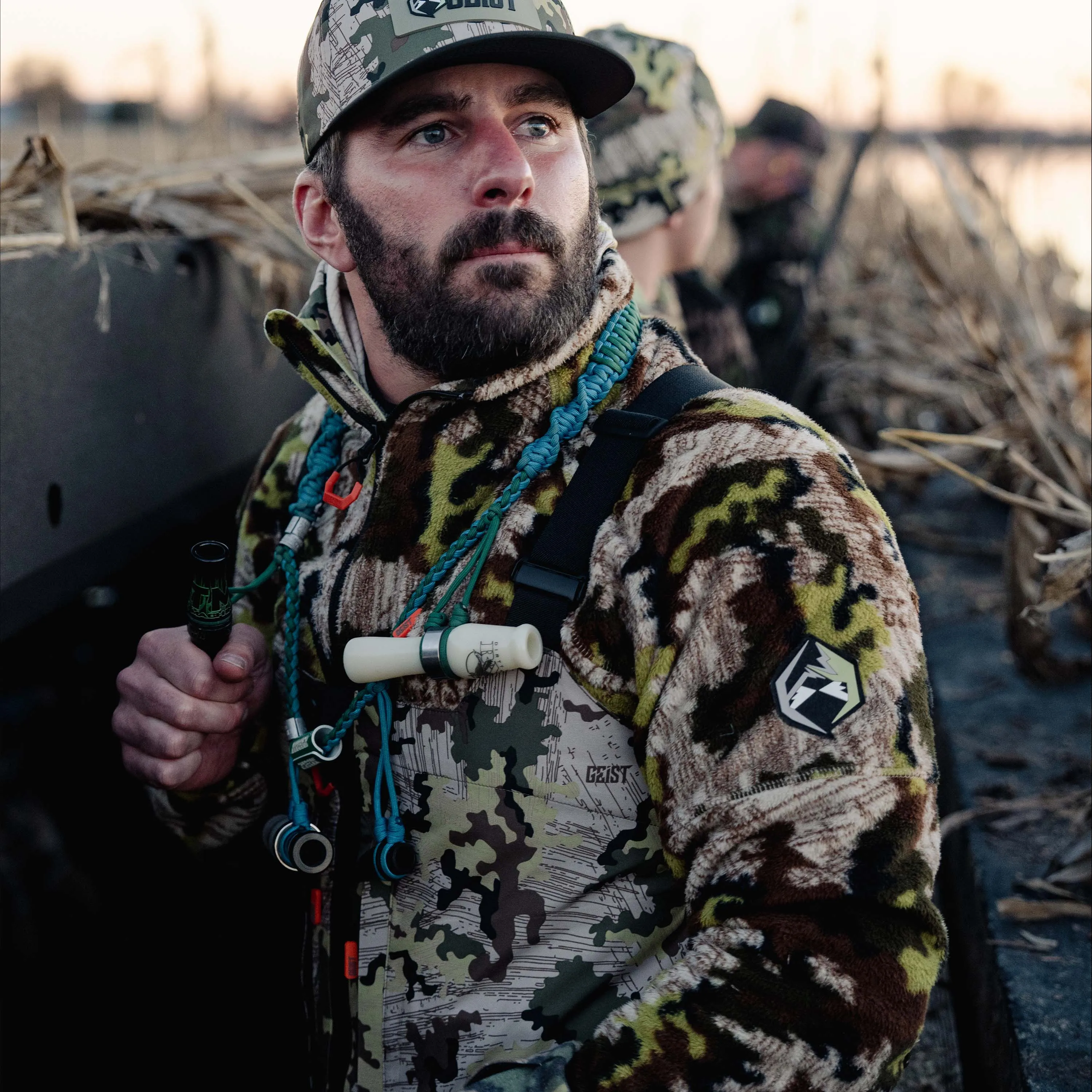 Storm Fleece Jacket - Belleau Husk Camo