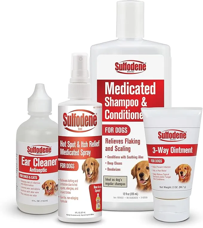 Sulfodene Medicated Hot Spot and Itch Relief, 8 oz