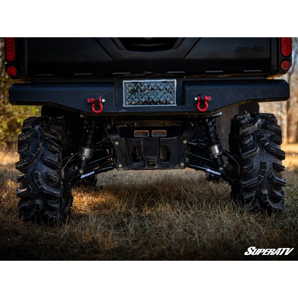 SuperATV Can-Am Defender HD5 High-Clearance 2" Rear Offset A-Arms