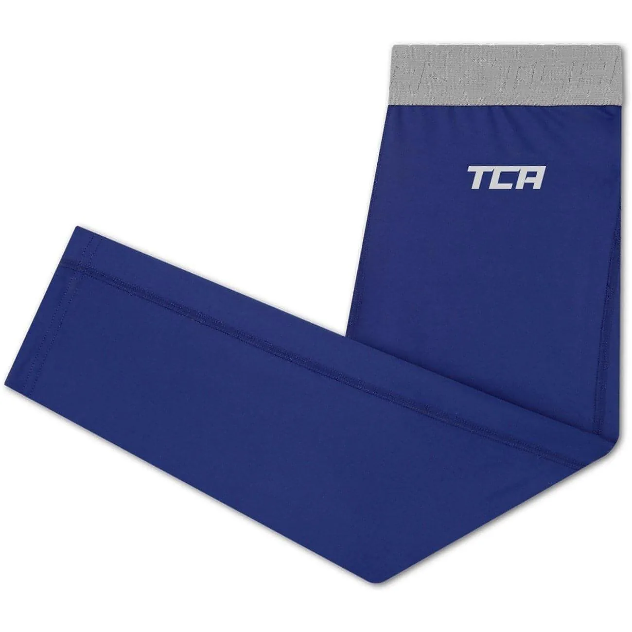 TCA Pro Performance Endurance Womens 3/4 Capri Running Tights - Blue