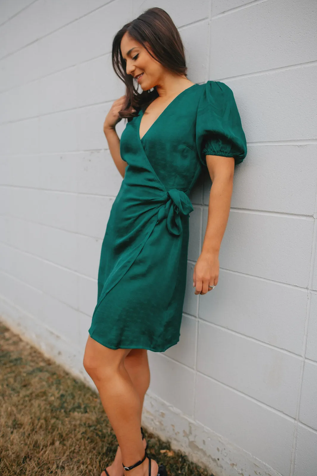 The Faden Wrap Dress by FRNCH