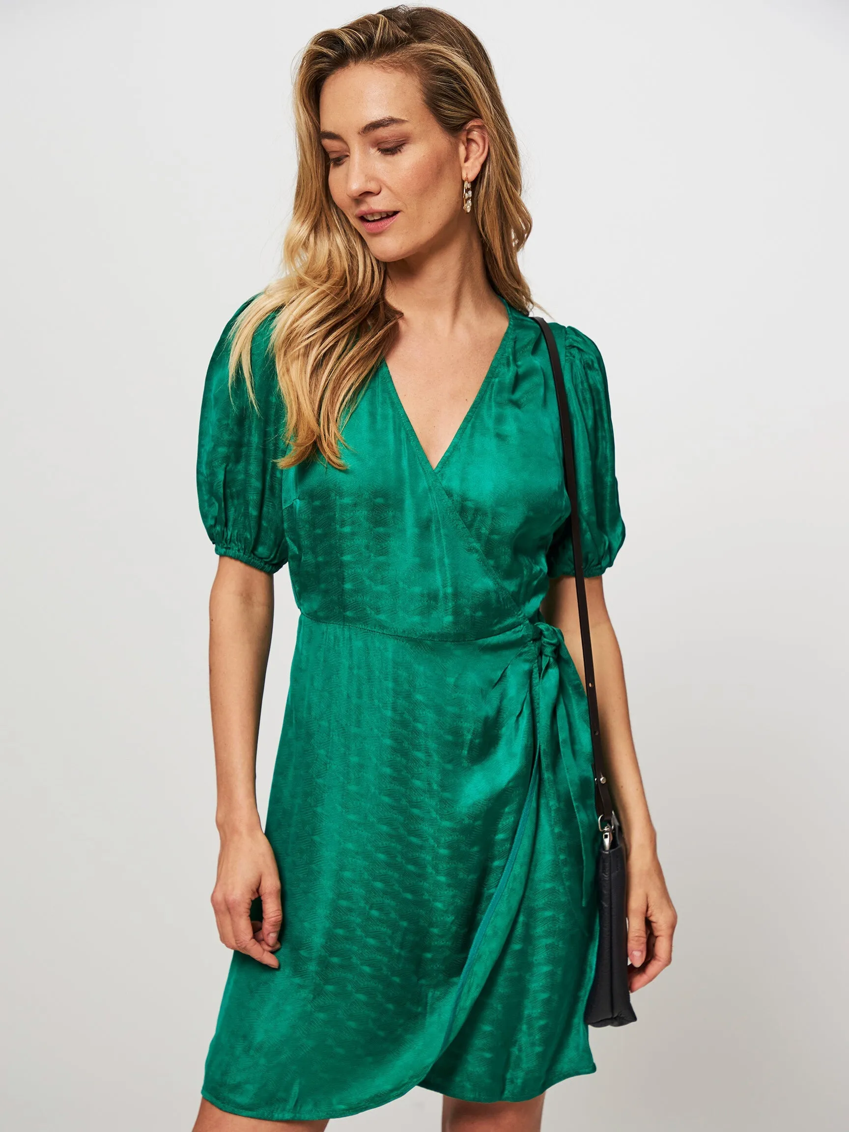 The Faden Wrap Dress by FRNCH