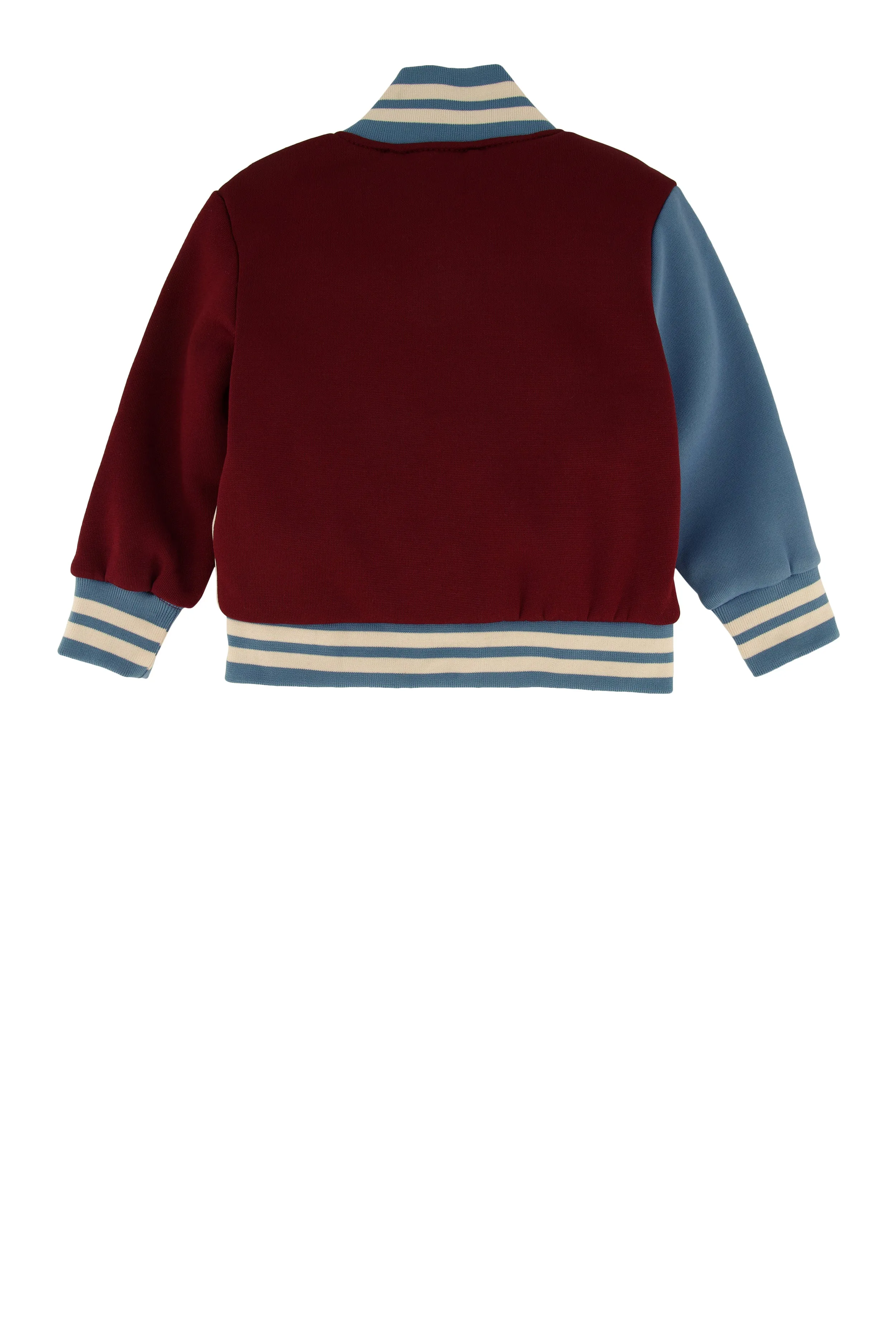 Toddler Boys City Graphic Chenille Patch Varsity Jacket