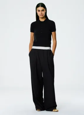 Tropical Wool Marit Pull On Pant