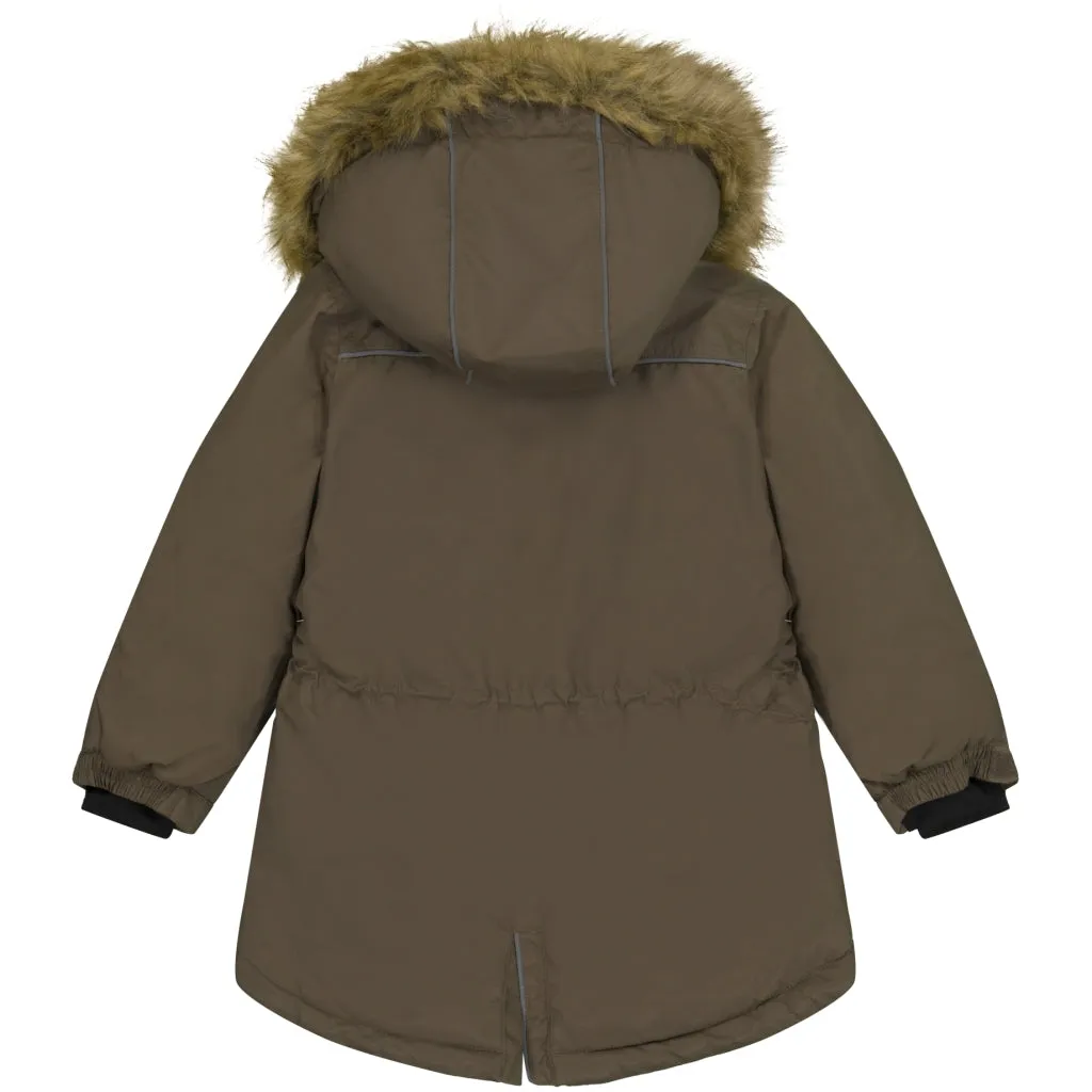 Twill Parka Nylon - Chocolate Chip