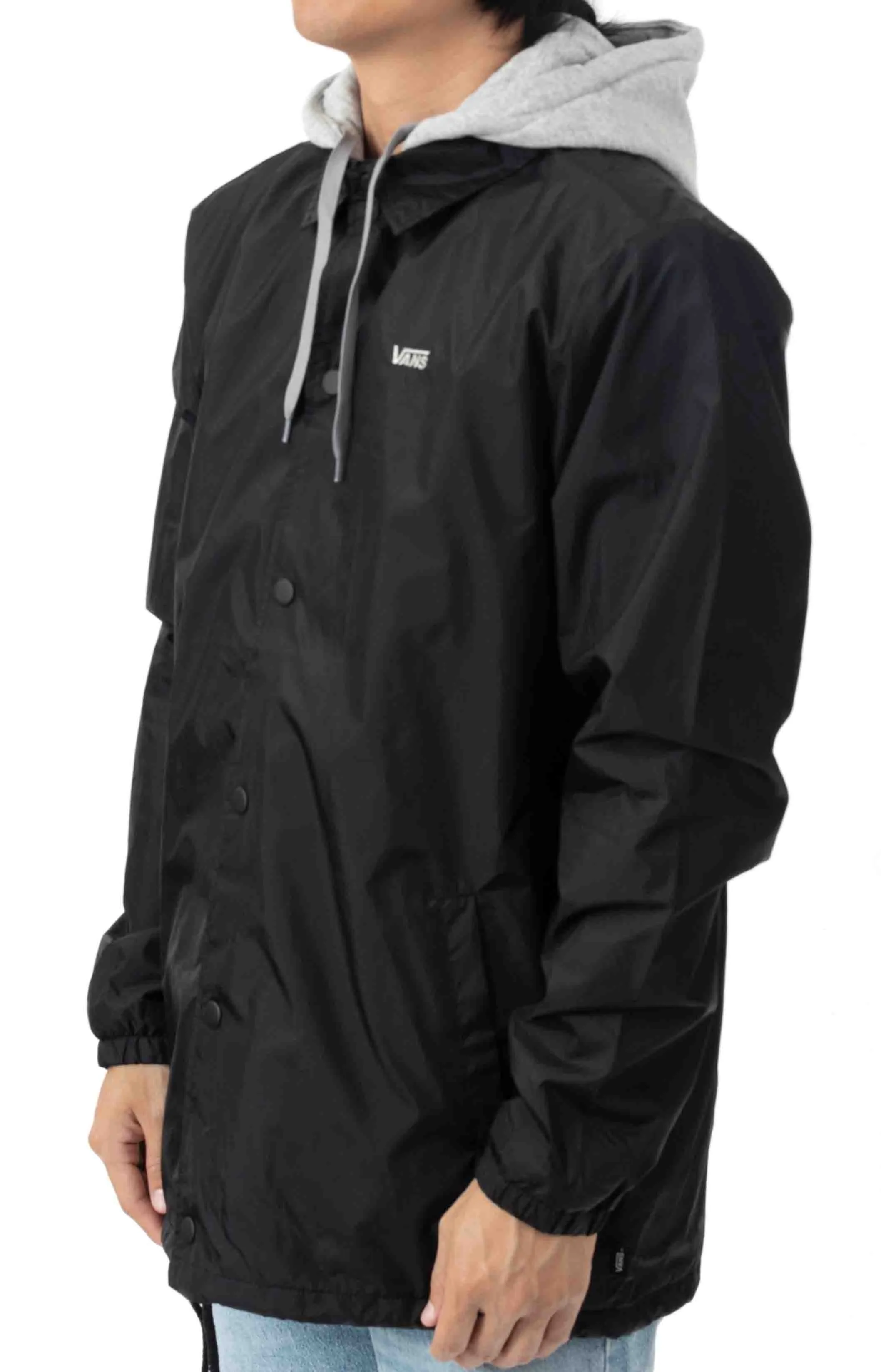 Vans Riley Waterproof Coaches Jacket - Black