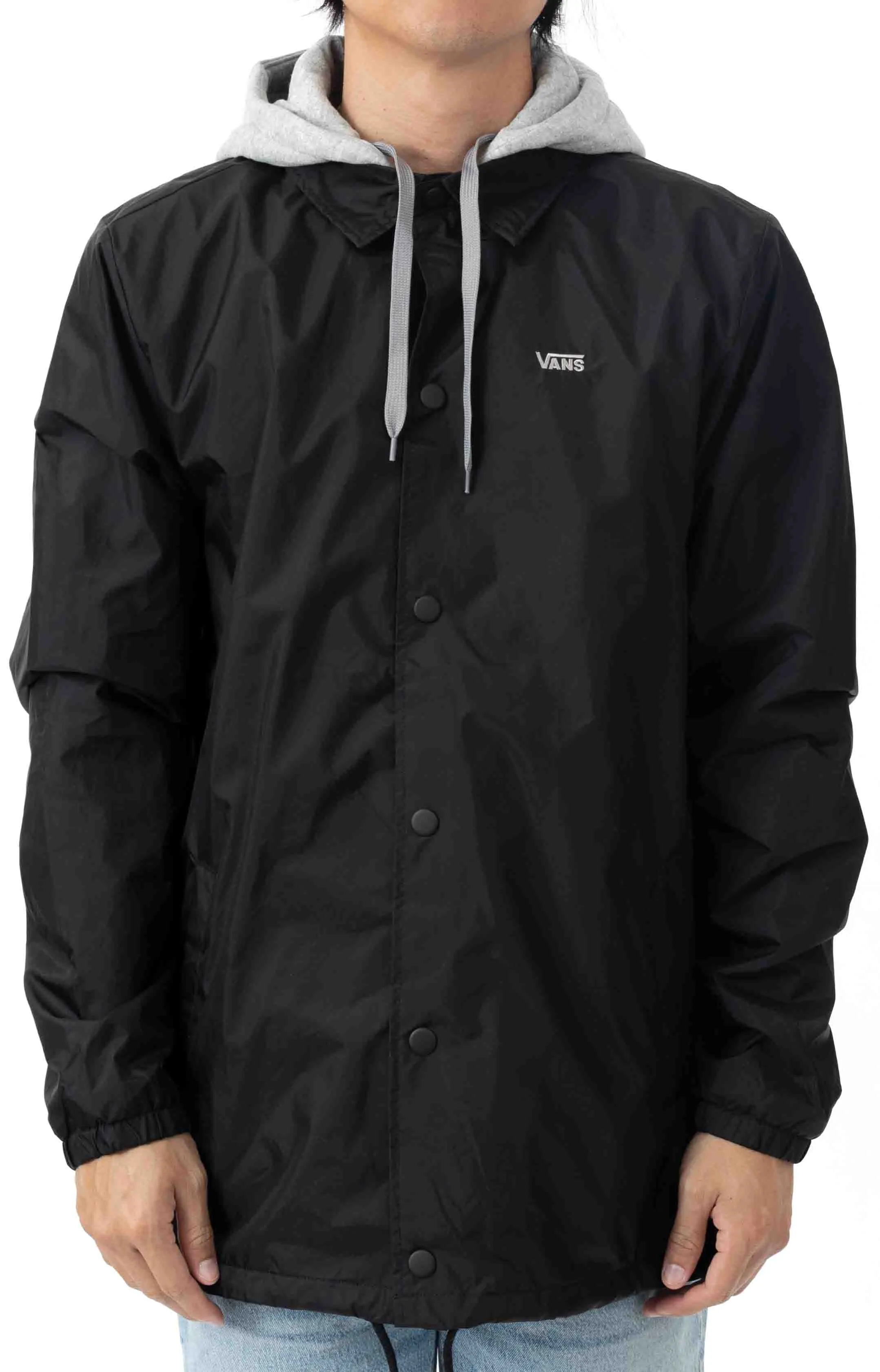 Vans Riley Waterproof Coaches Jacket - Black