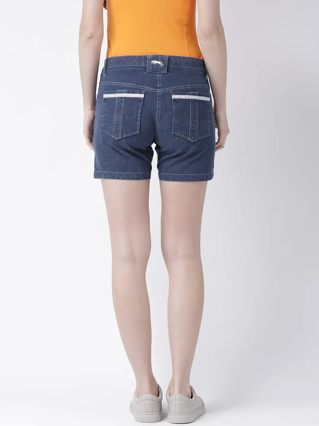 Women Blue Color Short