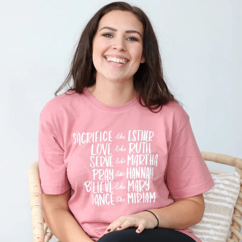 Women of the Bible Unisex Shirt