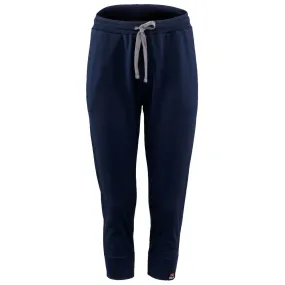 Womens Merino 260 Lounge Cuffed 3/4 Joggers (Navy/Smoke)