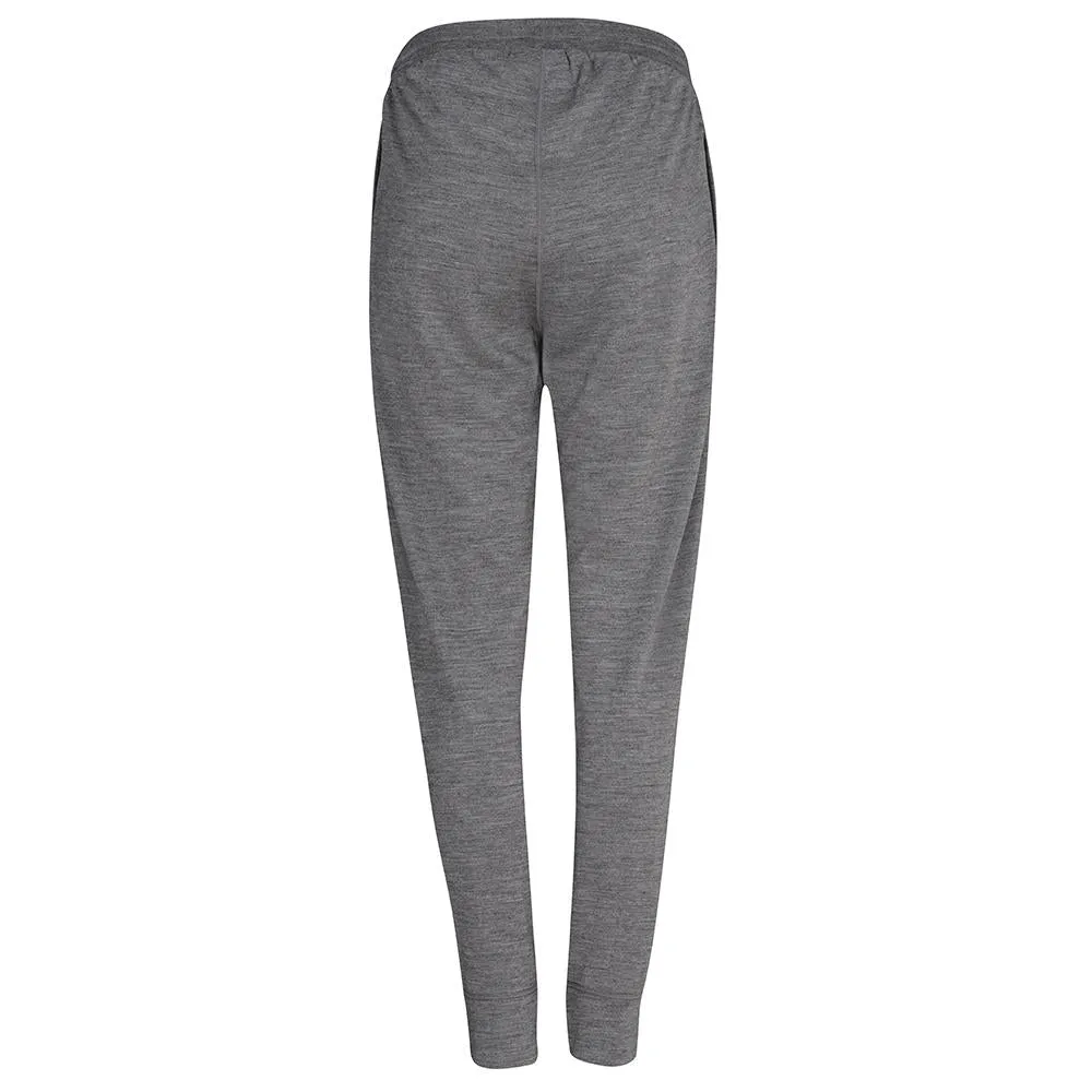 Womens Merino 260 Lounge Cuffed Joggers (Charcoal/Orange)