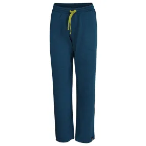 Womens Merino 260 Lounge Loose Joggers (Petrol/Lime)