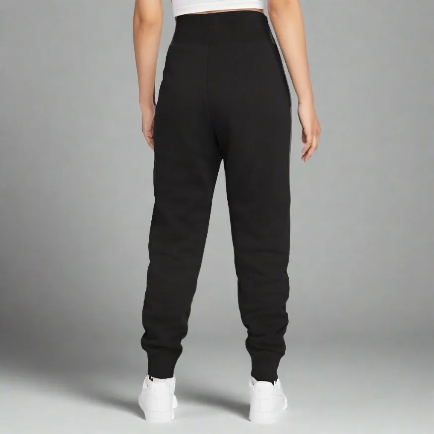 Womens Sportswear Phoenix Fleece High-Waisted Joggers - Black