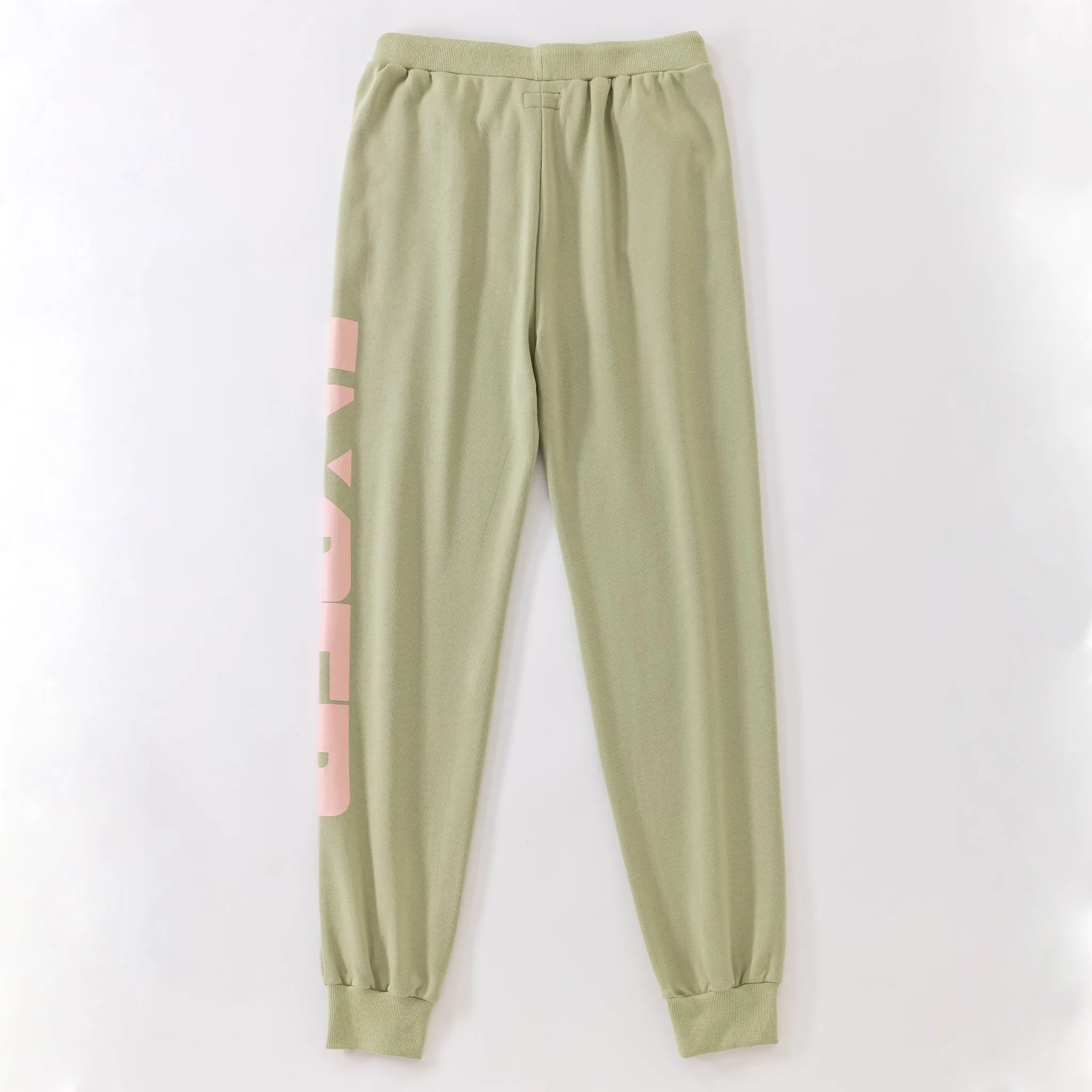 Youth | Half Face Green Joggers