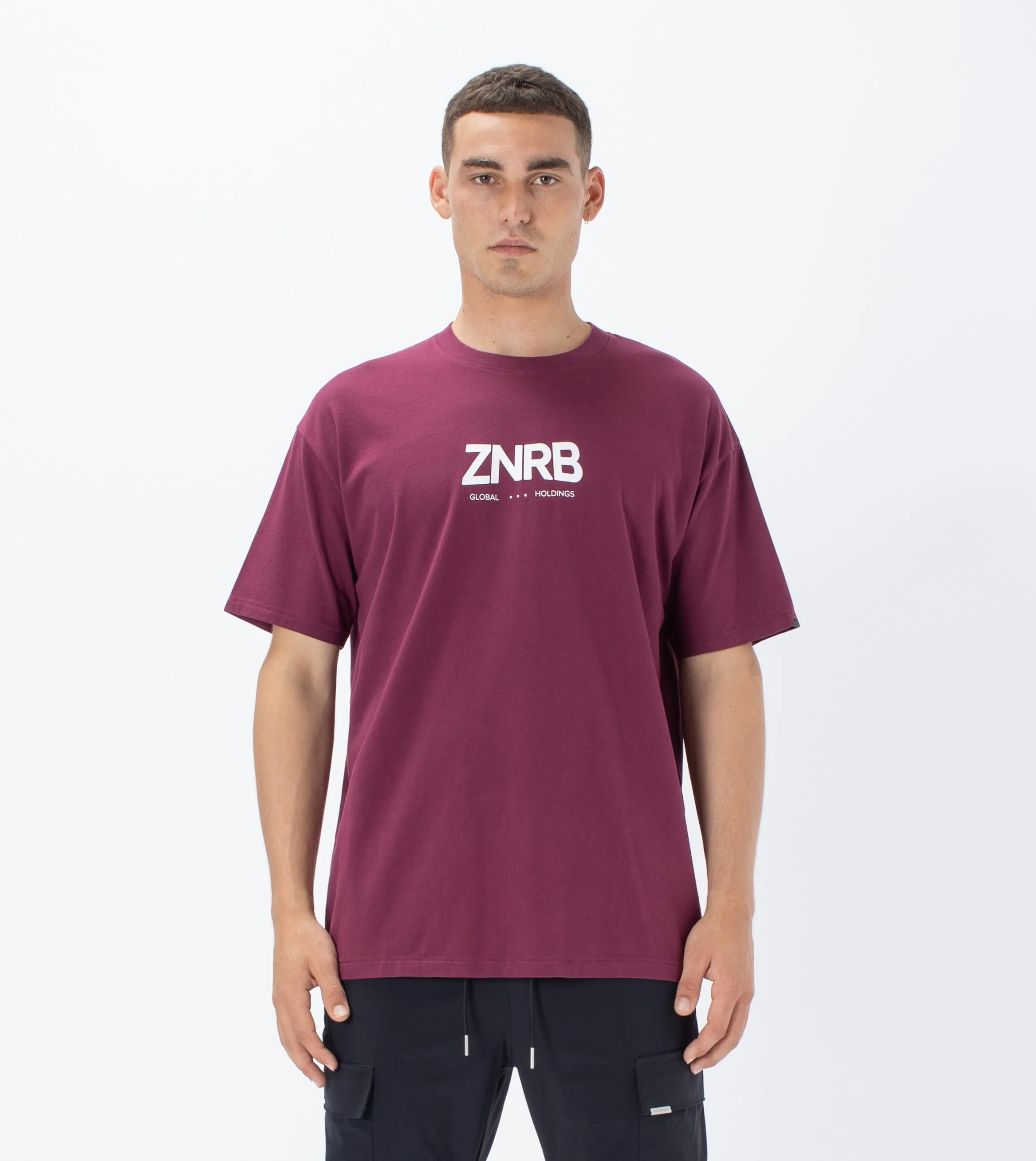 ZNRB Box Tee GD Boysenberry