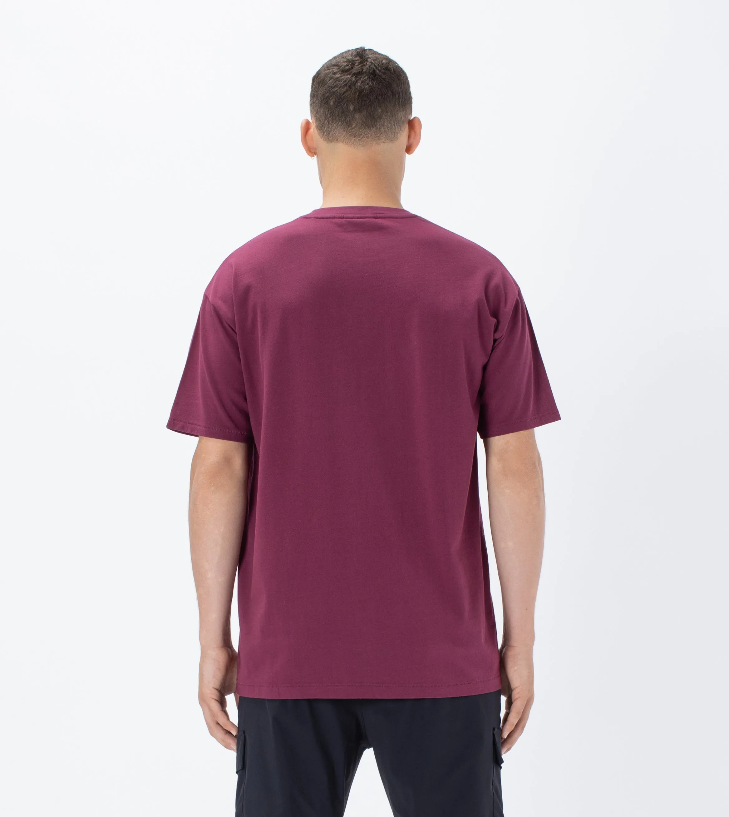 ZNRB Box Tee GD Boysenberry