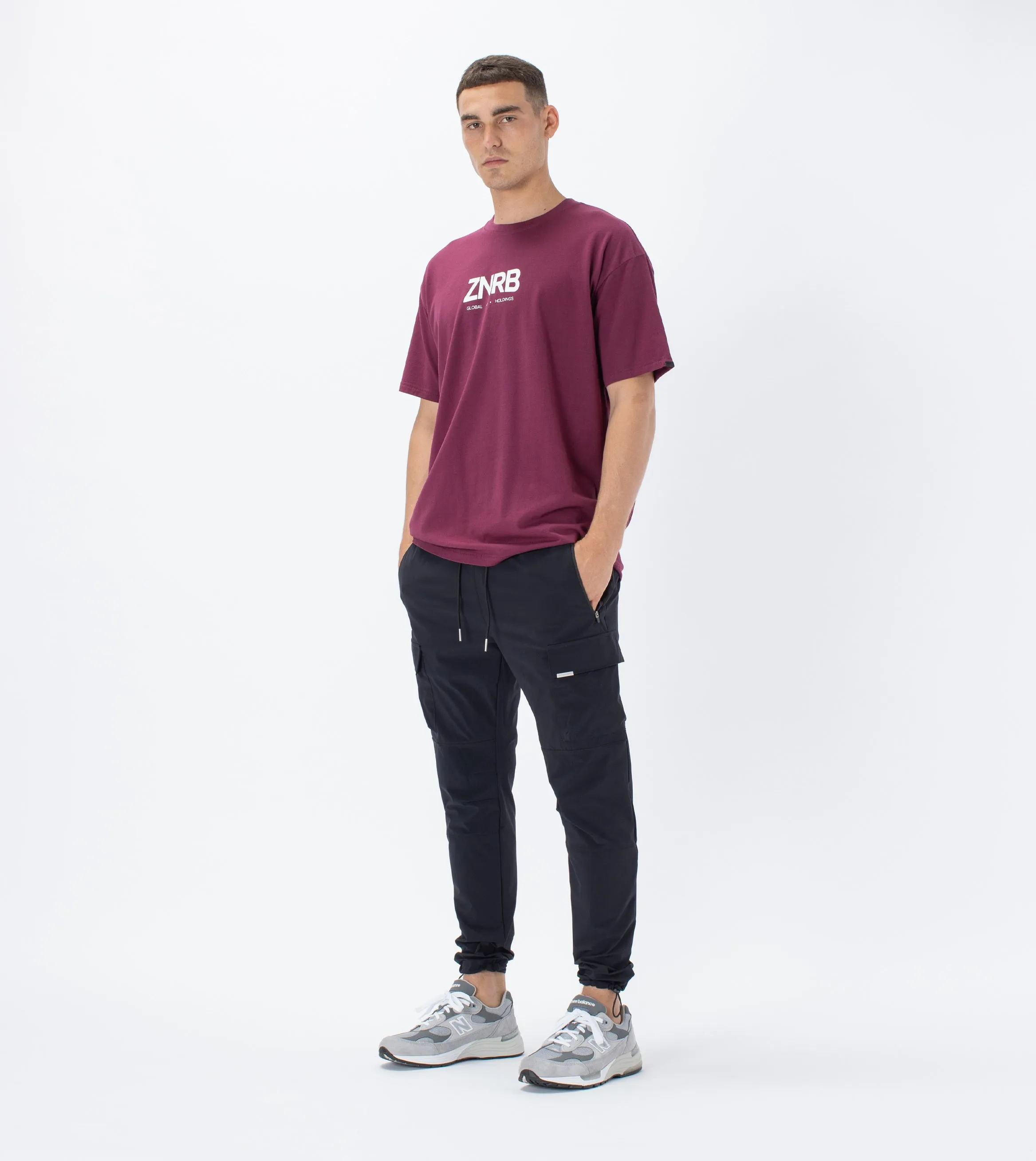 ZNRB Box Tee GD Boysenberry